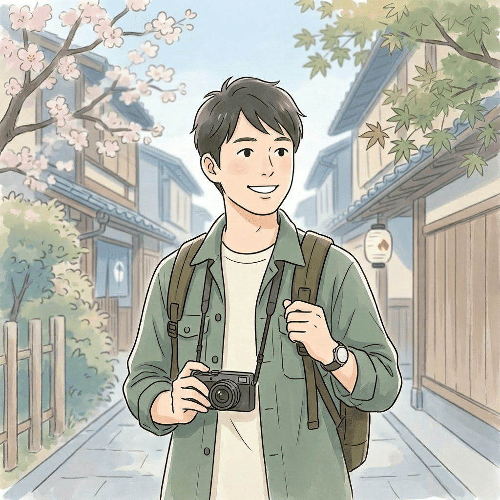 일본을 거닐며 - 고바야시