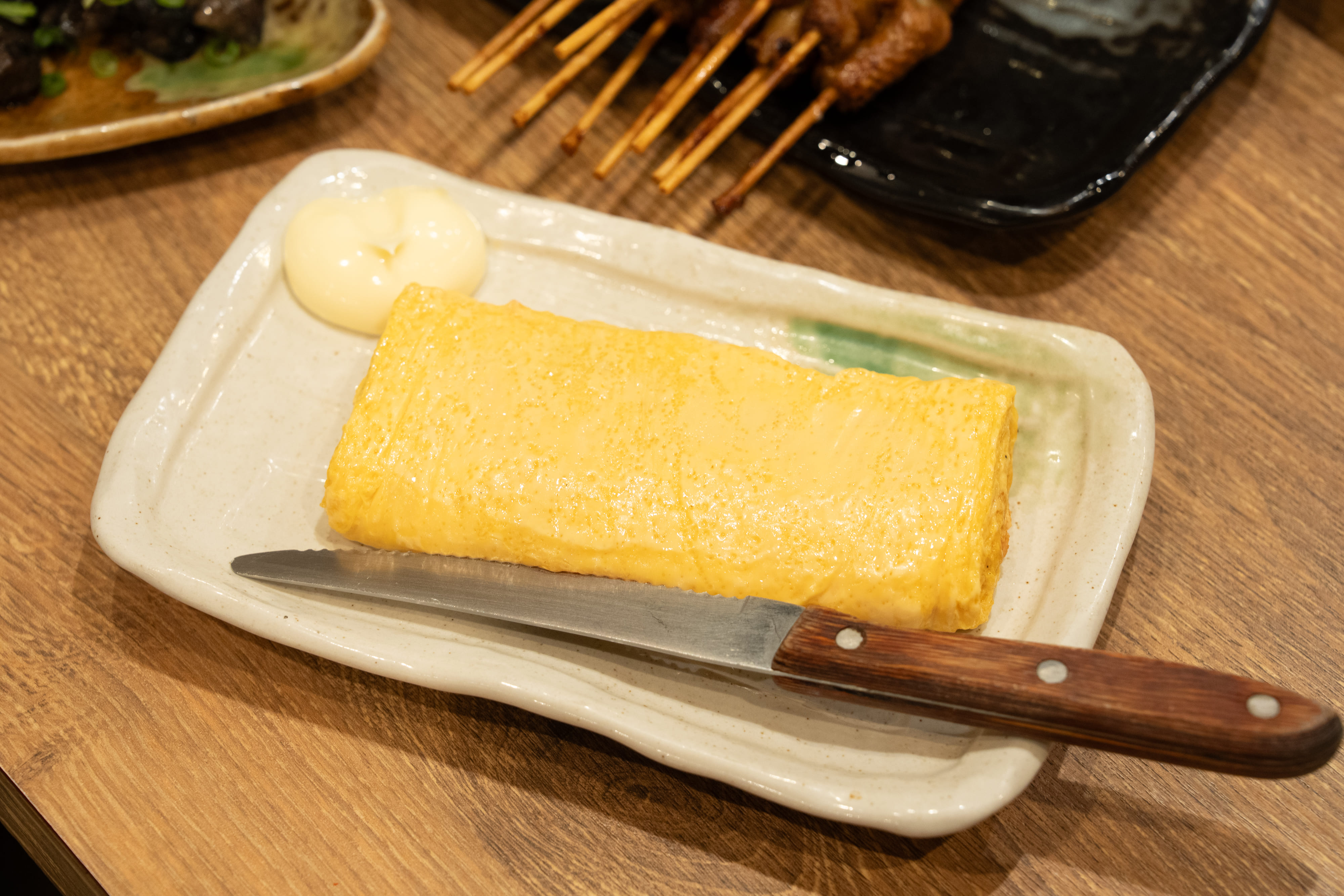福岡天神 博多竹乃屋 現做高湯日式玉子燒特寫