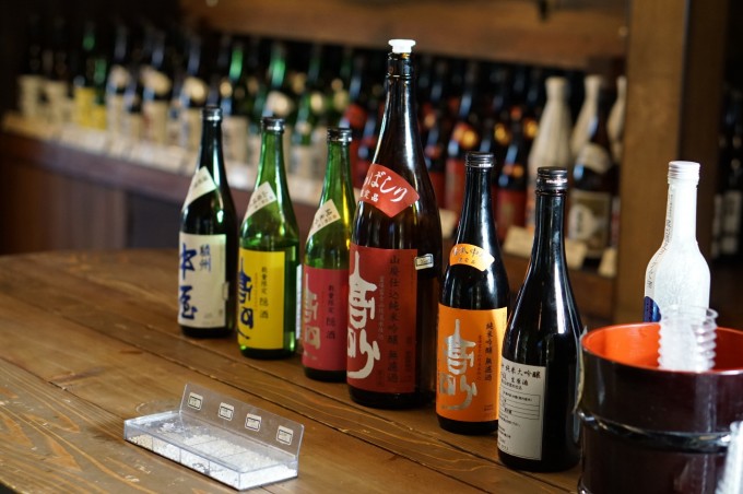 富士高砂酒造清酒試飲體驗