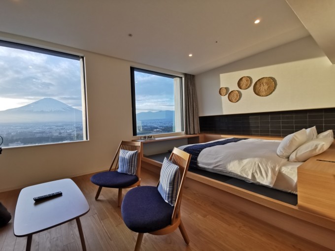 HOTEL CLAD房間直視富士山房型